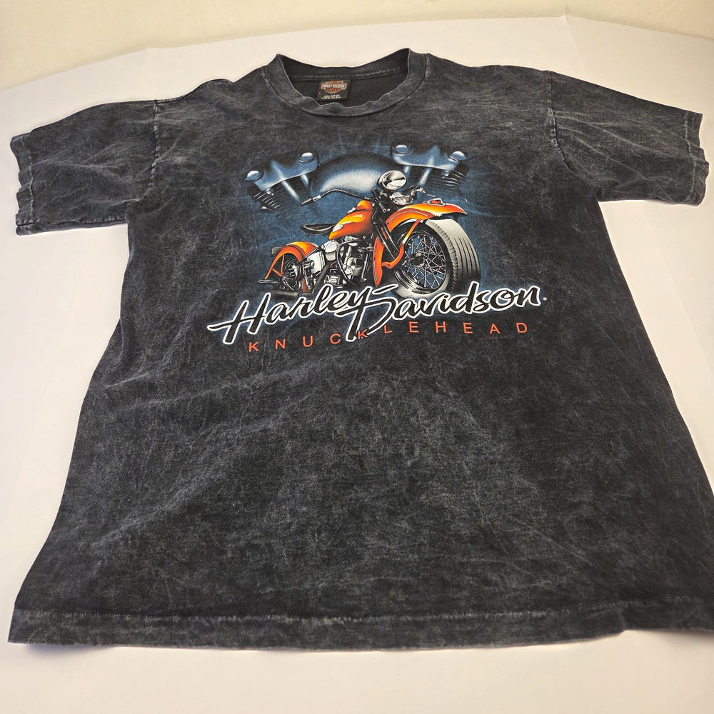 VTG 90s Harley-Davidson Knucklehead Sedona AZ Grand Canyon T-Shirt L